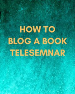 How to Blog a Book Teleseminar